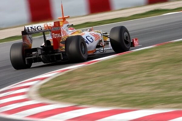 Formula One Testing: Fernando Alonso Renault R29