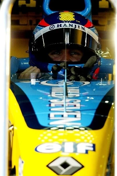 Formula One Testing: Franck Montagny Renault