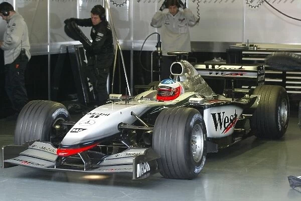 Formula One Testing: Gary Paffett McLaren