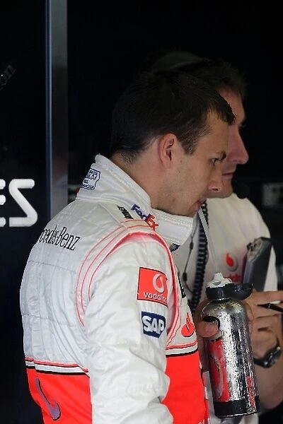 Formula One Testing: Gary Paffett McLaren Test Driver