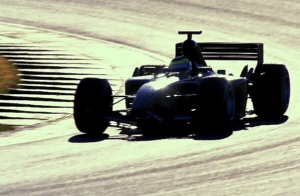 Formula One Testing: Giancarlo Fisichella Jordan Ford EJ13