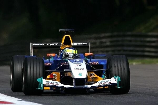 Formula One Testing: Giancarlo Fisichella Sauber Petronas C23