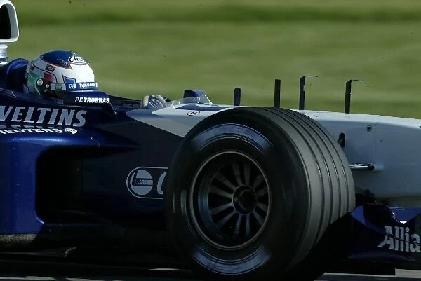 Formula One Testing: Giorgio Pantano tests the Williams