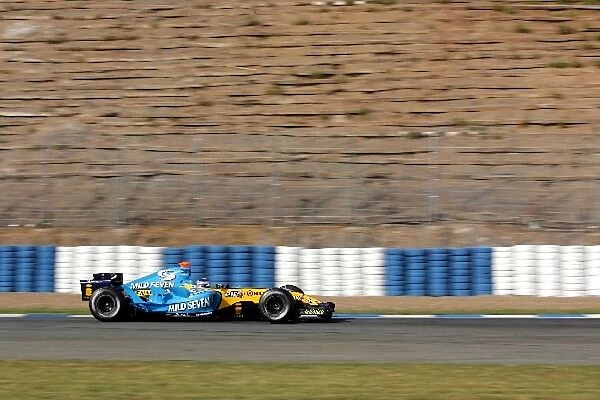 Formula One Testing: Heikki Kovalainen Renault R25