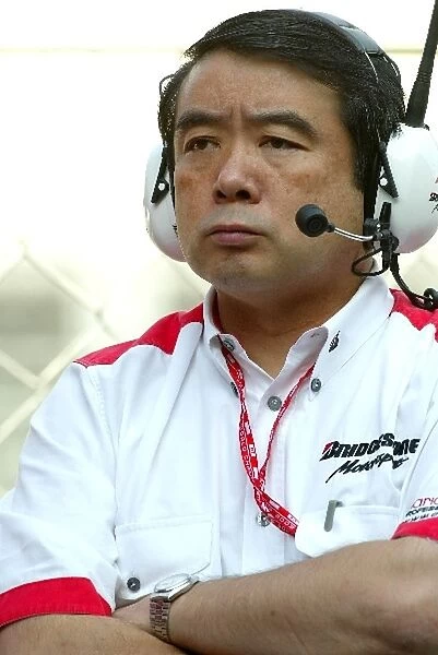 Formula One Testing: Hirohide Hamashima Head of Bridgestone Tyre Development