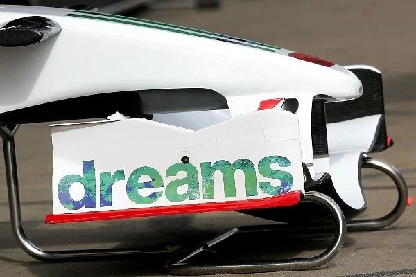 Formula One Testing: Honda RA108 nosecone