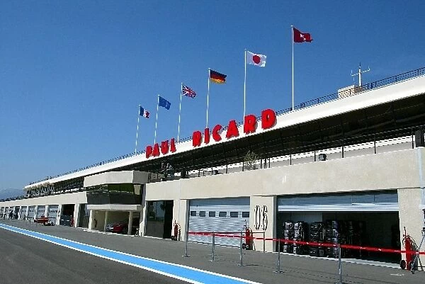 Formula One Testing: The impressive pit facilities at Paul Ricard