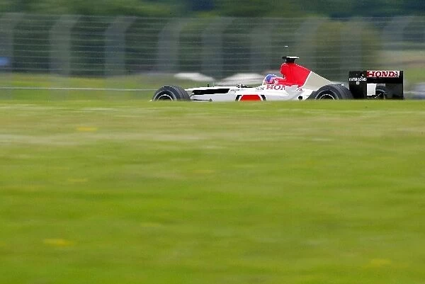 Formula One Testing: Jacques Villeneuve BAR Honda 005