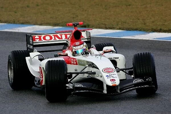 Formula One Testing: James Rossiter BAR 006