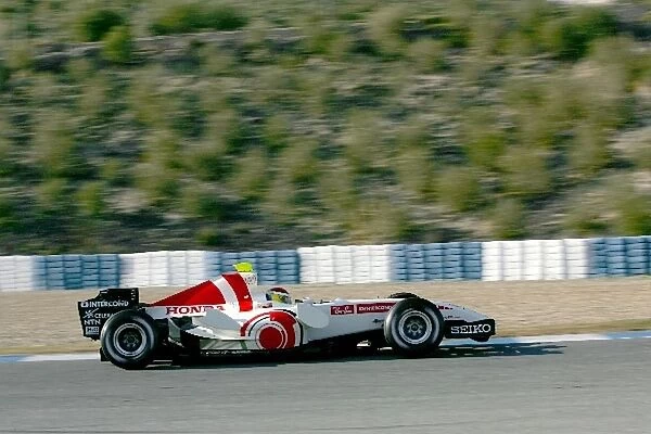 Formula One Testing: James Rossiter BAR Honda 007