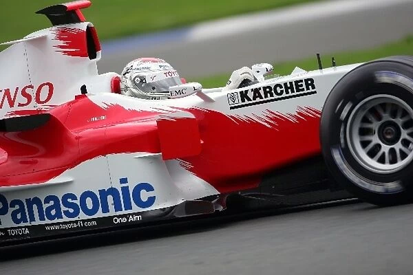 Formula One Testing: Jarno Trulli Toyota TF105
