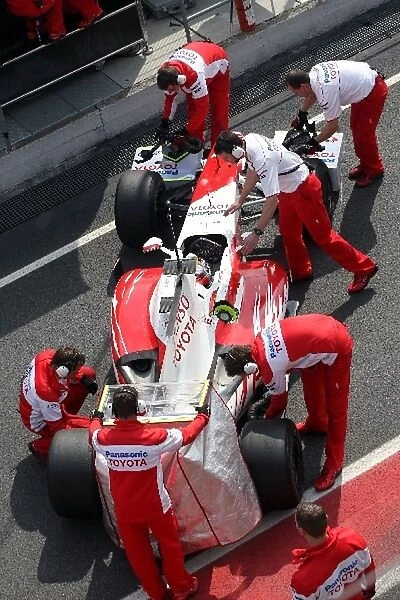 Formula One Testing: Jarno Trulli Toyota TF109