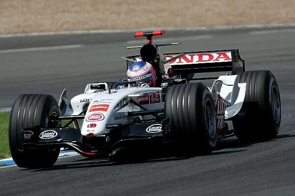 Formula One Testing: Jenson Button BAR Honda 007