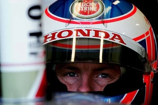 Formula One Testing: Jenson Button BAR Honda