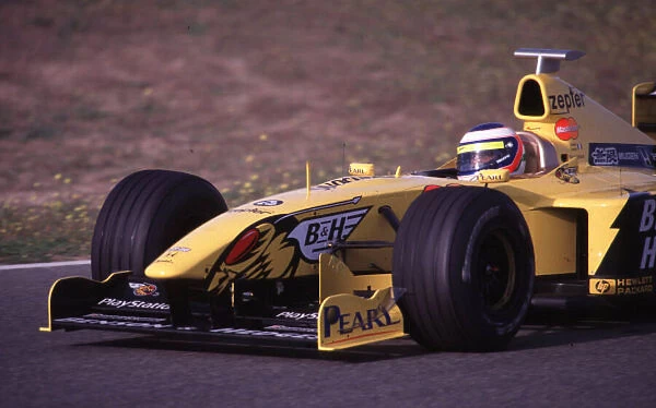 Formula One Testing, Jerez, Spain. 1  /  12  /  99 Jarno Trulli - Damon Hills replacement