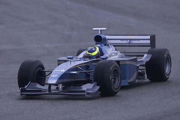 Formula One Testing, Jerez, Spain. 13 / 12 / 99 Ricardo Zonta - first run in the BAR Honda 002. World LAwrence / LAT Photographic Tel: +44 (0) 181 251 3000 Fax: +44 (0) 181 251 3001