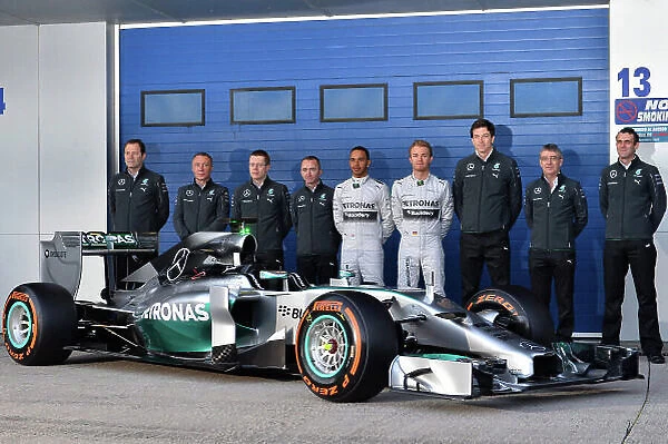 Formula One Testing, Jerez, Spain, Day One, Tuesday 28 January 2014