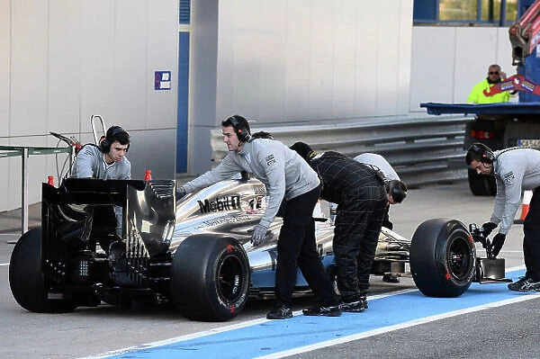 Formula One Testing, Jerez, Spain, Day Three, Thursday 30 January 2014