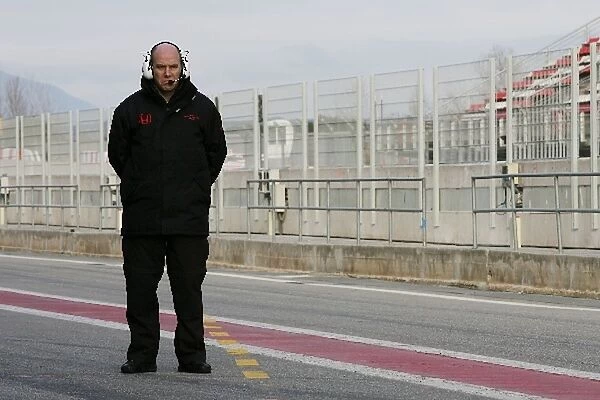Formula One Testing: Jock Clear Honda Racing Senior Race Engineer
