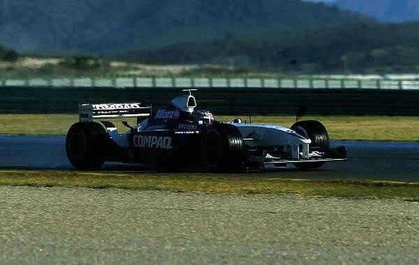 Formula One Testing: Juan Pablo Montoya continued to test the new BMW Williams FW24