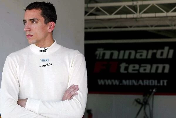 Formula One Testing: Justin Wilson Minardi