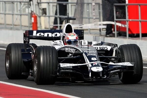 Formula One Testing: Kazuki Nakajima Williams FW30