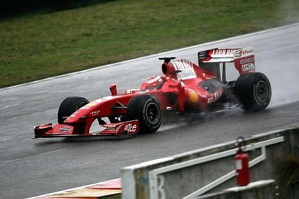 Formula One Testing: Kimi Raikkonen Ferrari F60