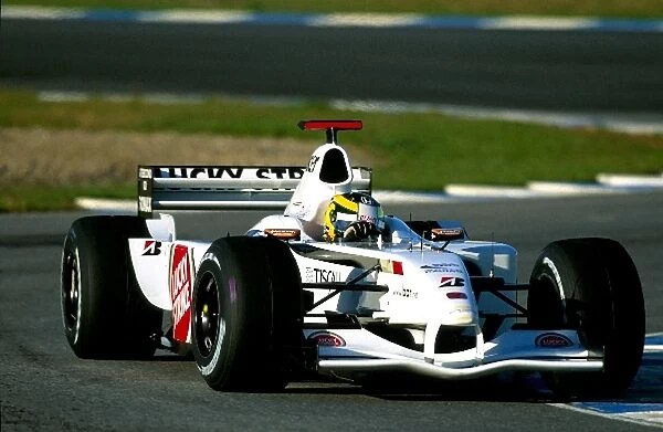 Formula One Testing: Kousuke Matsuura made his debut F1 test in the BAR Honda 004