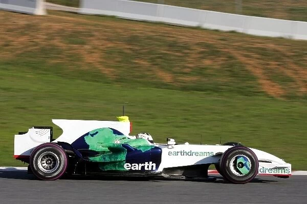 Formula One Testing: Lucas Di Grassi testing for Honda Racing