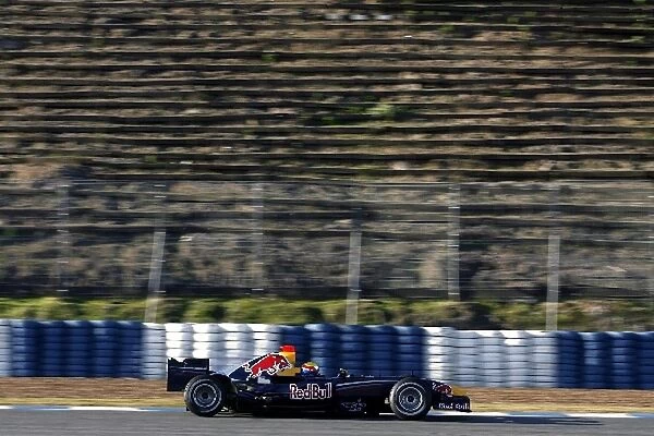 Formula One Testing: Mark Webber Red Bull Racing RB2