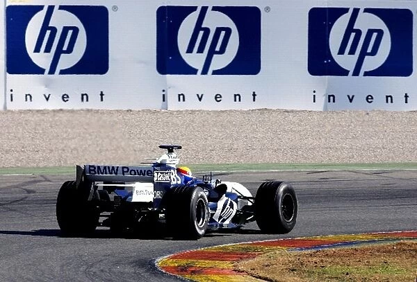 Formula One Testing: Mark Webber runs the Williams FW27 for the first time