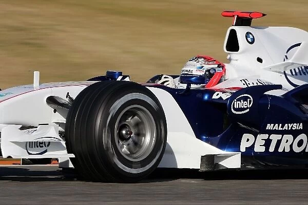 Formula One Testing: Marko Asmer BMW Sauber F1. 08