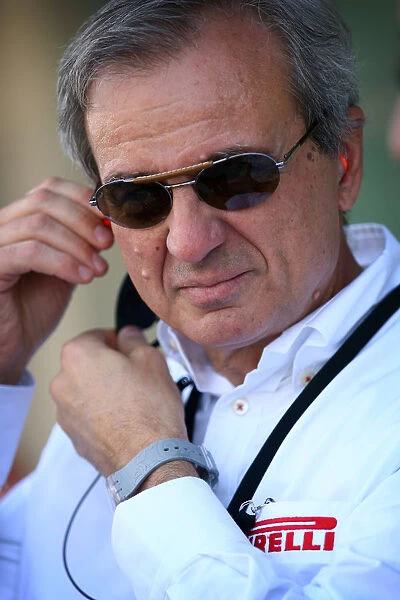 Formula One Testing: Maurizio Boiocchi Pirelli Tyre Research & Development Director