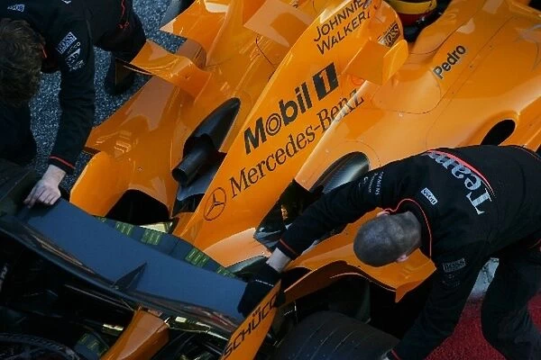 Formula One Testing: McLaren Mercedes MP4  /  21 detail