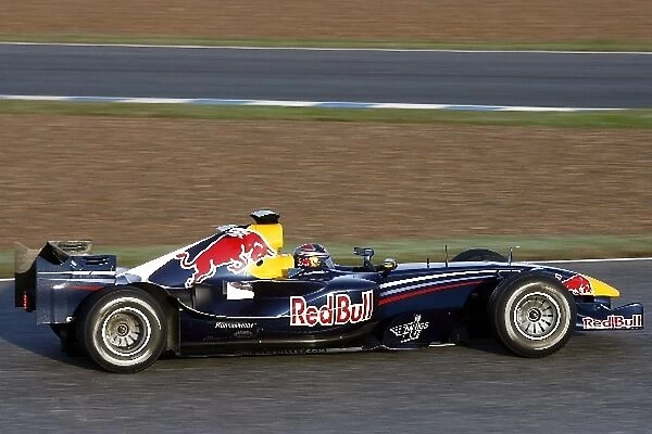 Formula One Testing: Michael Ammermuller Red Bull Racing RB2