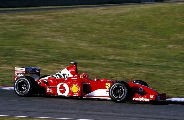 Formula One Testing: Michael Schumacher Ferrari F2002