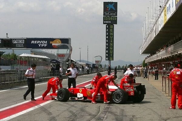 Formula One Testing: Michael Schumacher Ferrari F2006