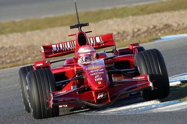 Formula One Testing: Michael Schumacher Ferrari F2007