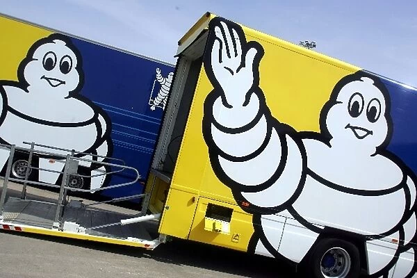 Formula One Testing: Michelin trucks: Formula One Testing, Jerez, Spain, 22 June 2005