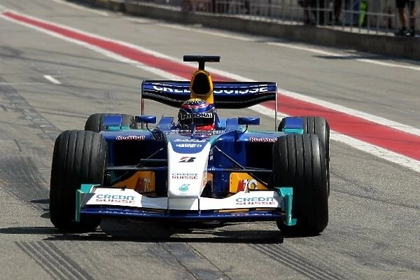 Formula One Testing: Neel Jani Sauber Petronas C22