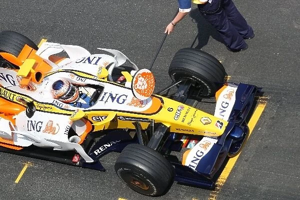 Formula One Testing: Nelson Piquet Jr. Renault R28