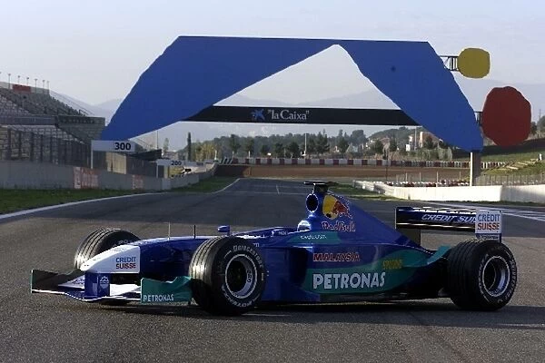 Formula One Testing: The new 2001 Sauber