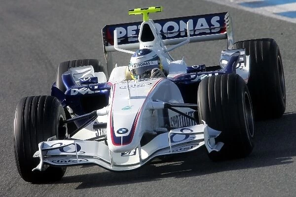 Formula One Testing: Nick Heidfeld BMW Sauber F1. 06
