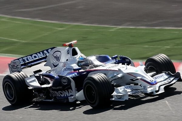 Formula One Testing: Nick Heidfeld BMW Sauber F1.08