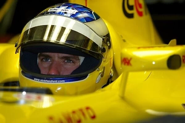 Formula One Testing: Nick Heidfeld has his first run in the Jordan Ford EJ13