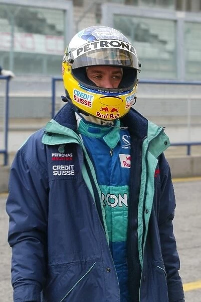 Formula One Testing: Nick Heidfeld Sauber C22