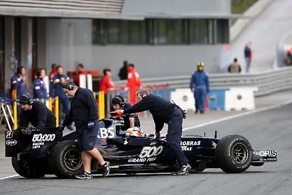 Formula One Testing: Nico Hulkenberg Williams FW29B