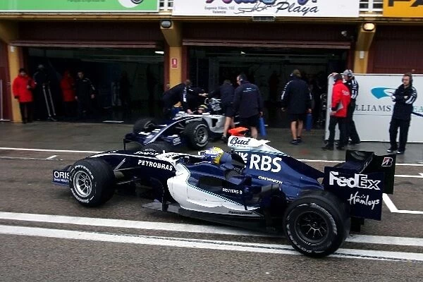 Formula One Testing: Nico Rosberg Williams FW27 V8