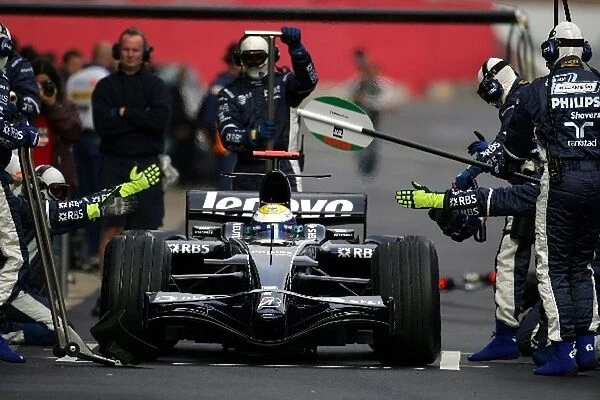 Formula One Testing: Nico Rosberg Williams FW30 pits