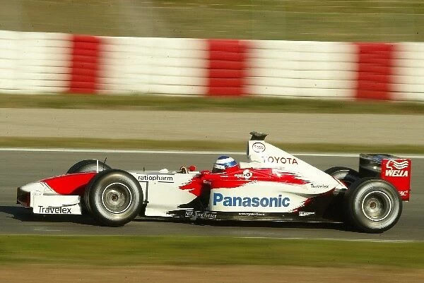 Formula One Testing: Olivier Panis Toyota